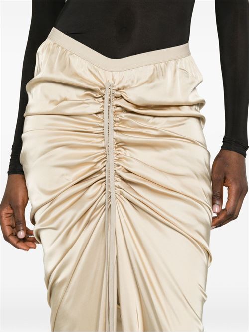 Gonna lunga drappeggiata RICK OWENS | RO01F6359SCH138